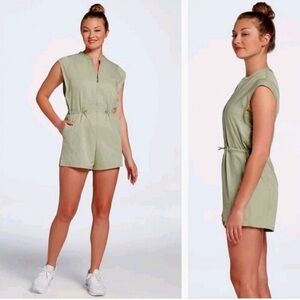 CALIA by Carrie Underwood Light Green Romper